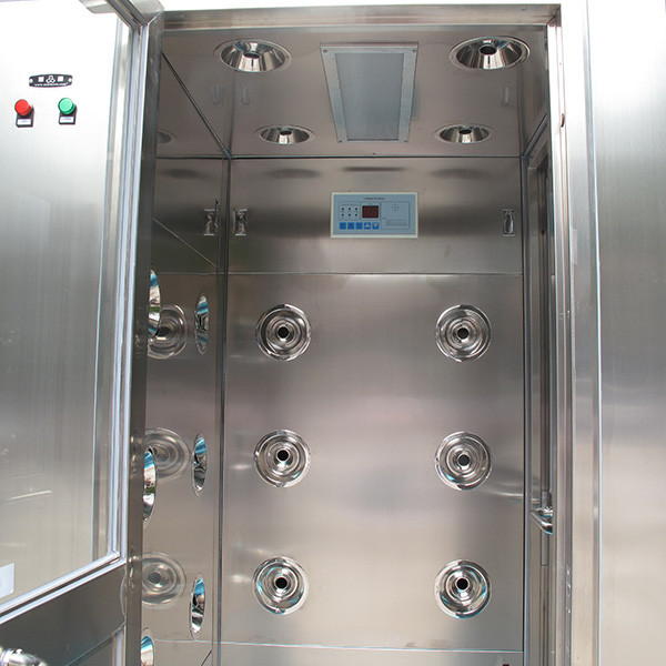 GMP Pharmaceutical Stainless Steel Air Shower Room With Three Side