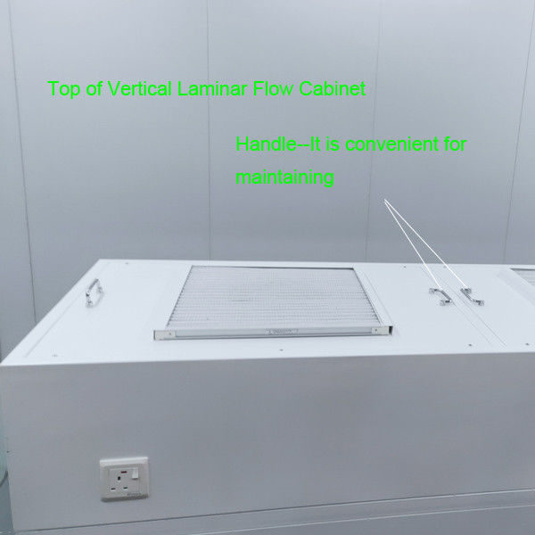 3-4 Persons Vertical Laminar Flow Cabinet Class 100 Clean Bench For Electronics Workshop 4