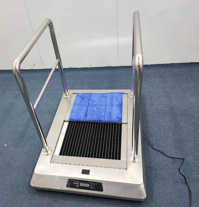 Cold Water Cleaning SS304 Shoe Sole Cleaner Machine For Cleanroom 1